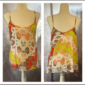 ModCloth Sunny Girl Multicolored lightweight tank